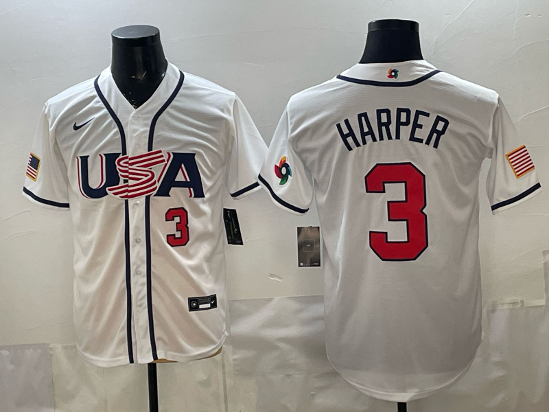 Men 2026 World cup white MLB Nike jersey 0080->more jerseys->MLB Jersey
